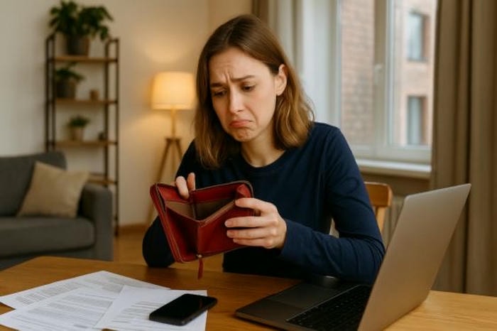 Các ảnh meme ví rỗng hài