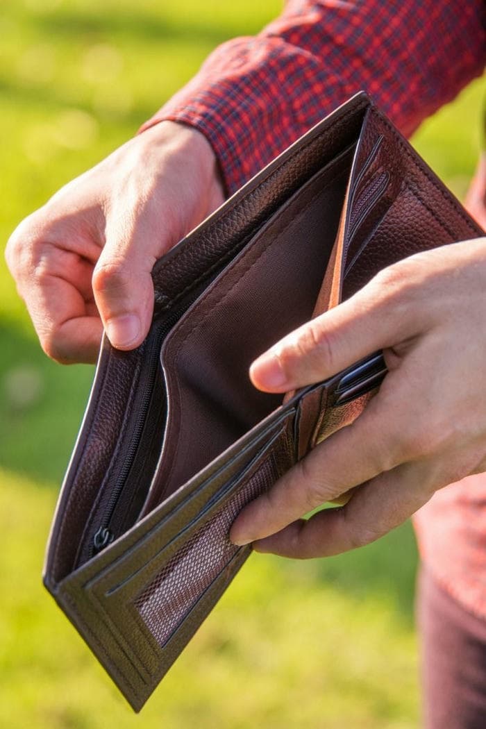 Hình ảnh ví rỗng chế