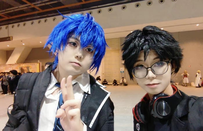 ảnh cosplay đôi nam