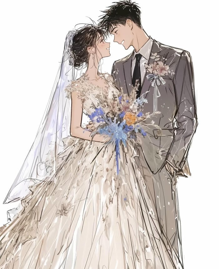 hình anime cặp đôi cute aesthetic