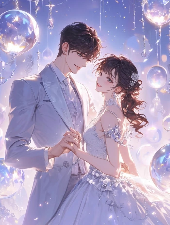 hình anime cô dâu chú rể