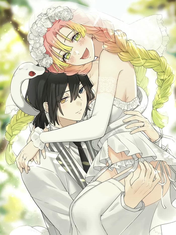 hình anime cô dâu dễ thương