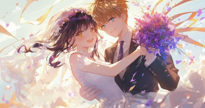 không khí wedding ngọt