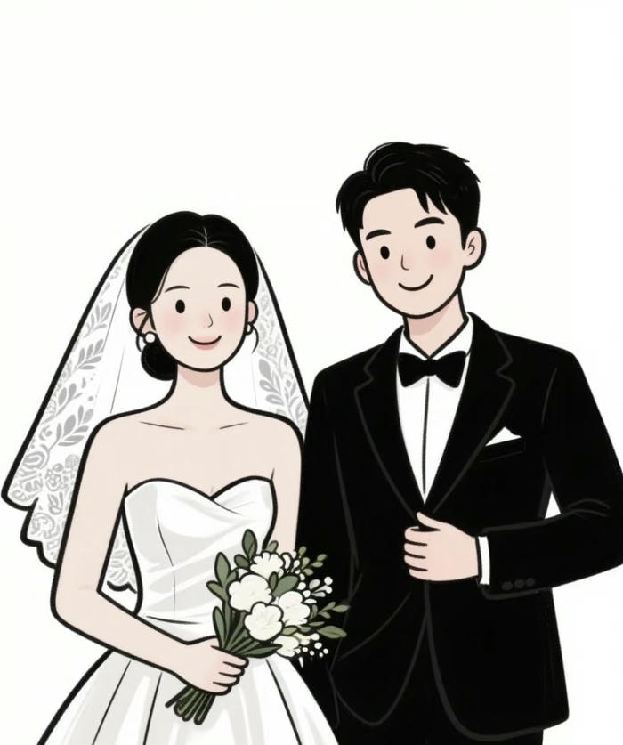 khung ảnh cưới tinh