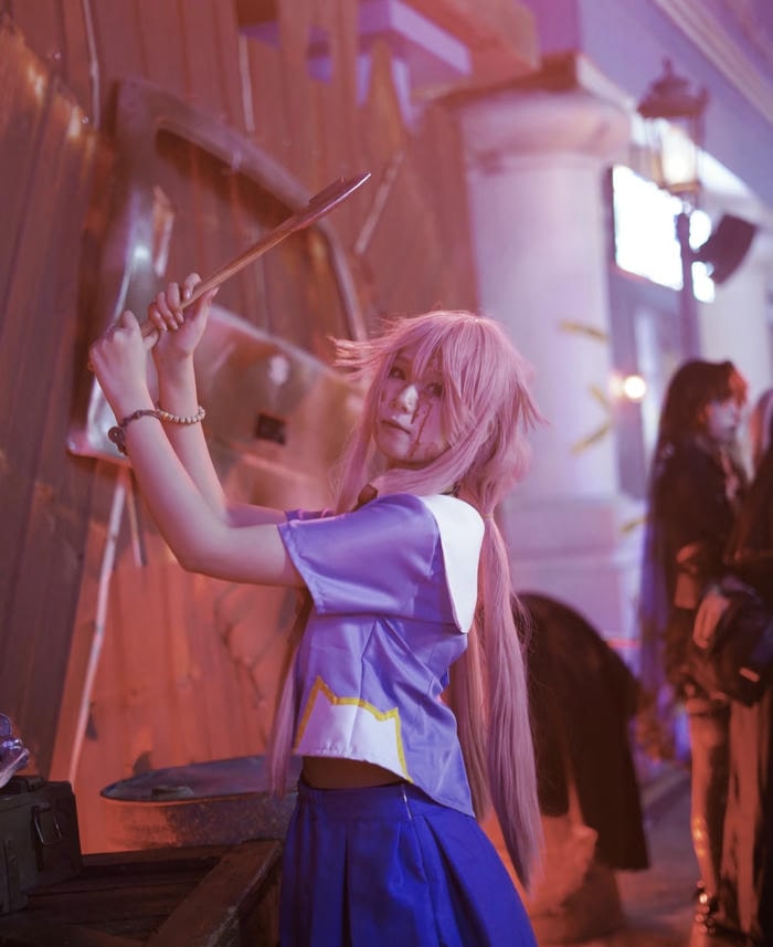 vibe anime nữ tự nhiên