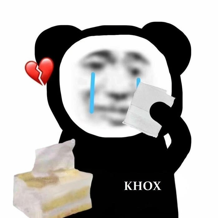 Ảnh chế meme gấu trúc khóc biểu cảm khó tả