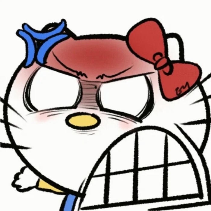 Ảnh meme bựa mặn hello kitty