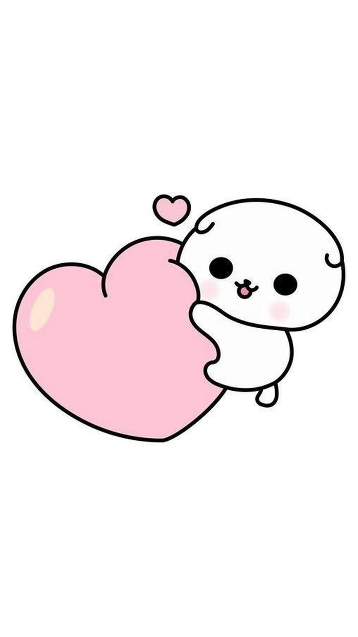 Ảnh meme đáng yêu trái tim