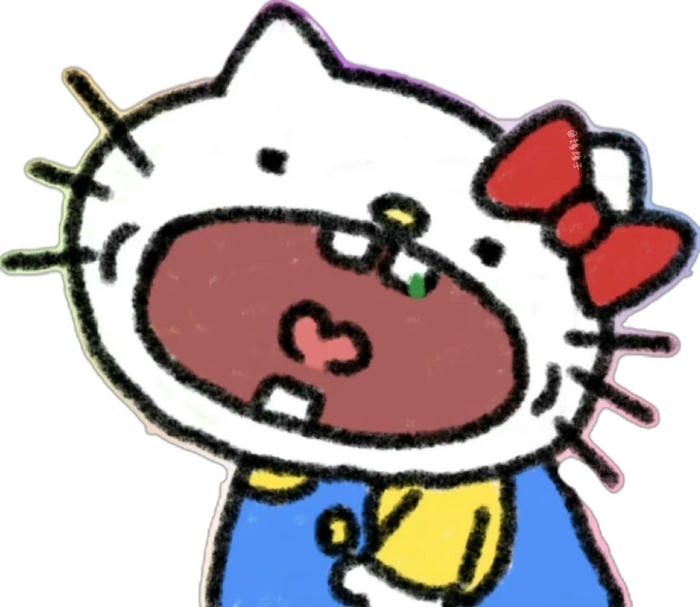 Ảnh meme hello kitty bựa lố