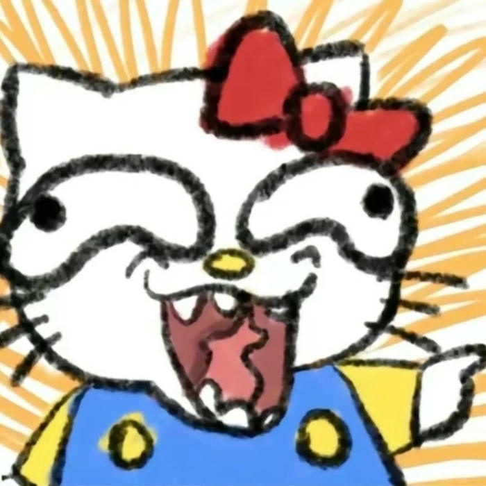 Ảnh mèo hello kitty bựa lố meme