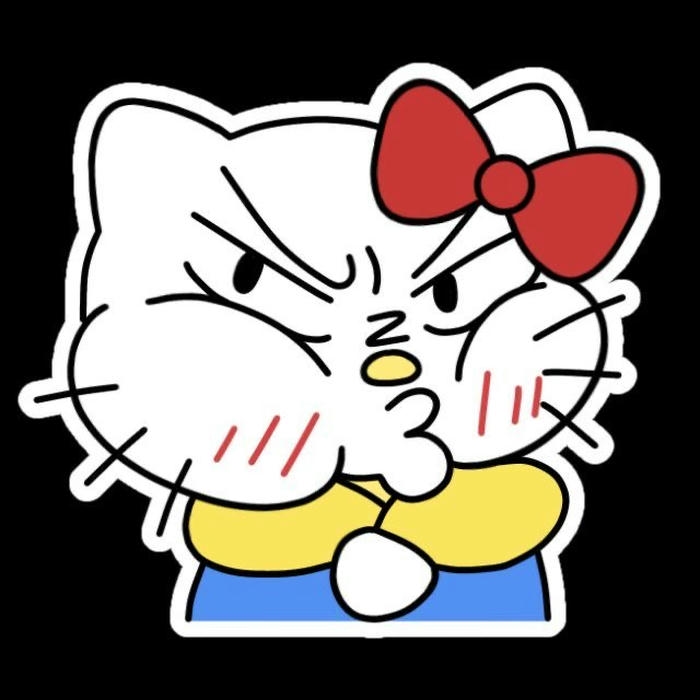 Hình ảnh bựa hài meme hello kitty