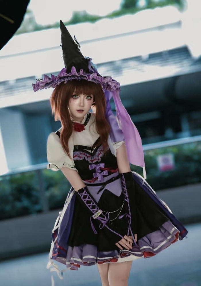 Hình ảnh cosplay phù thuỷ thế giới tối