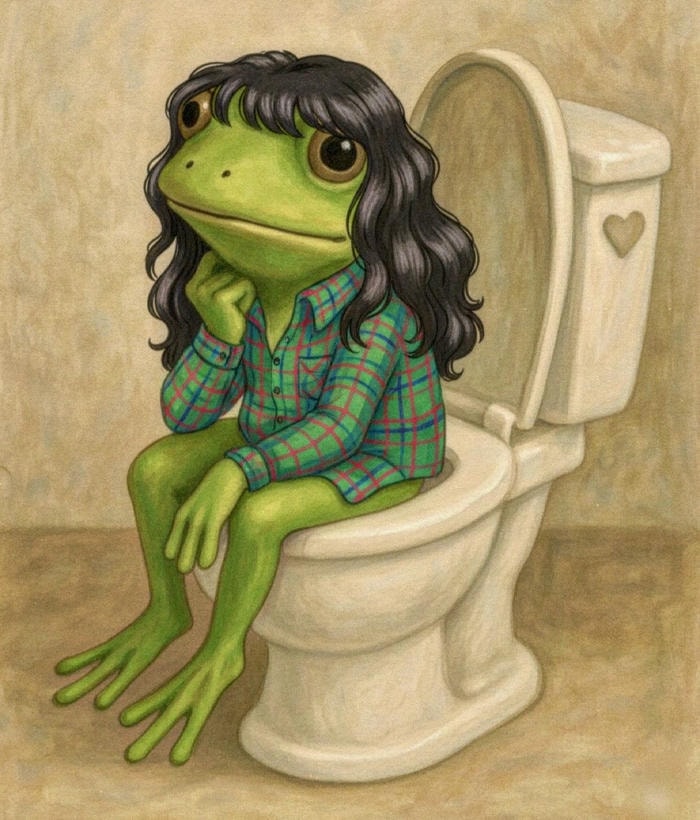 Hình ảnh ếch xanh meme vô tri bựa nhất