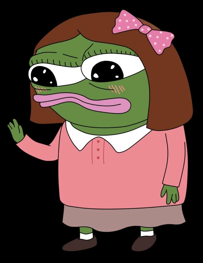 Hình ảnh meme ếch xanh bựa lầy