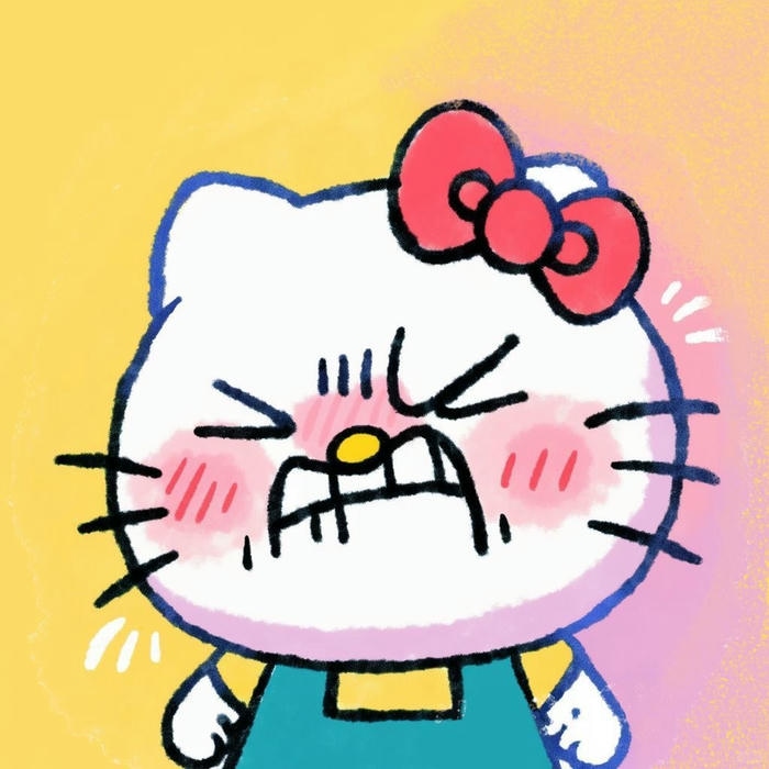 Hình ảnh meme hello kitty hài hước