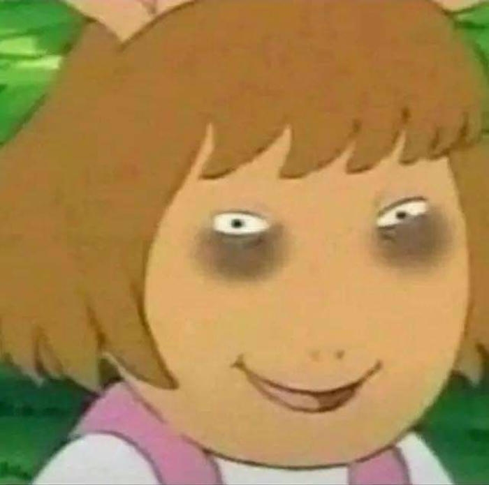 Hình ảnh meme mới ngủ dậy đầu óc trên mây