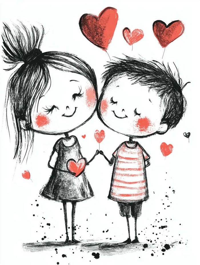 Hình ảnh meme trái tim ngọt ngào