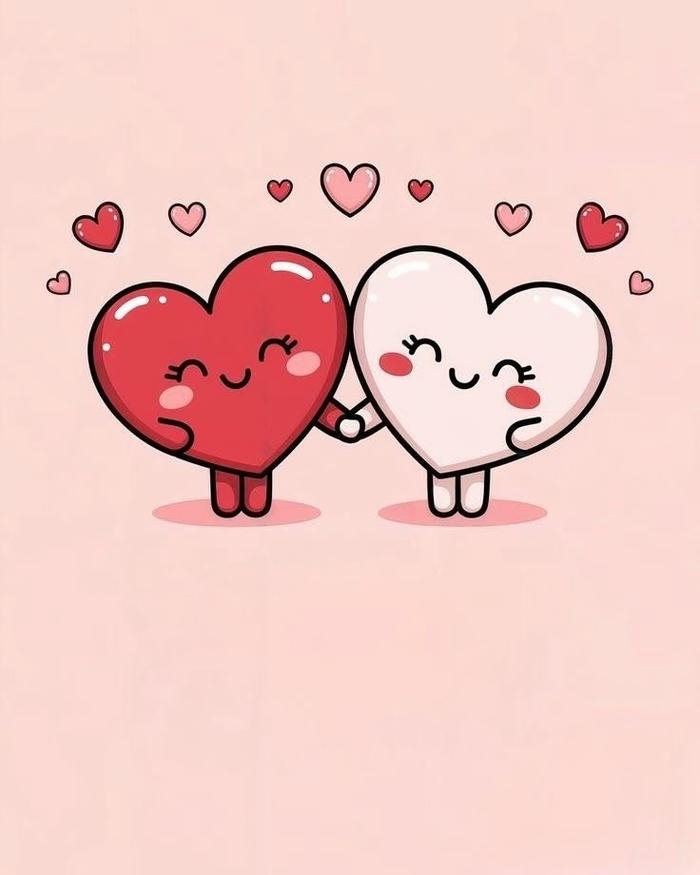 Hình ảnh meme trái tim vui nhộn
