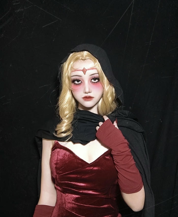 Hình cosplay phù thuỷ tạo hình phép