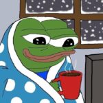 Hình meme ếch xanh bựa lầy lội vô tri