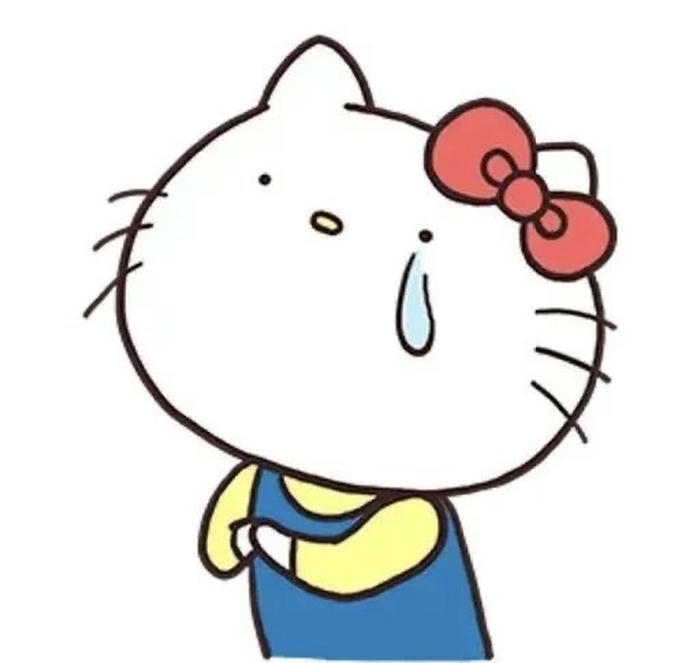 Hình meme hello kitty vô tri