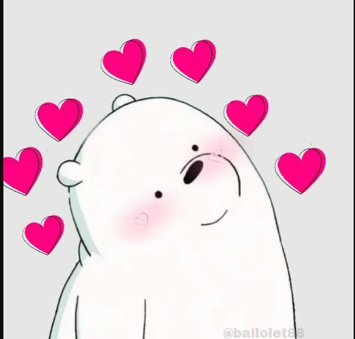 Hình meme trái tim dễ thương