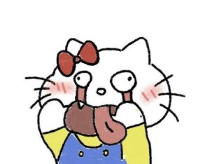 Meme hello kitty bựa khó đỡ