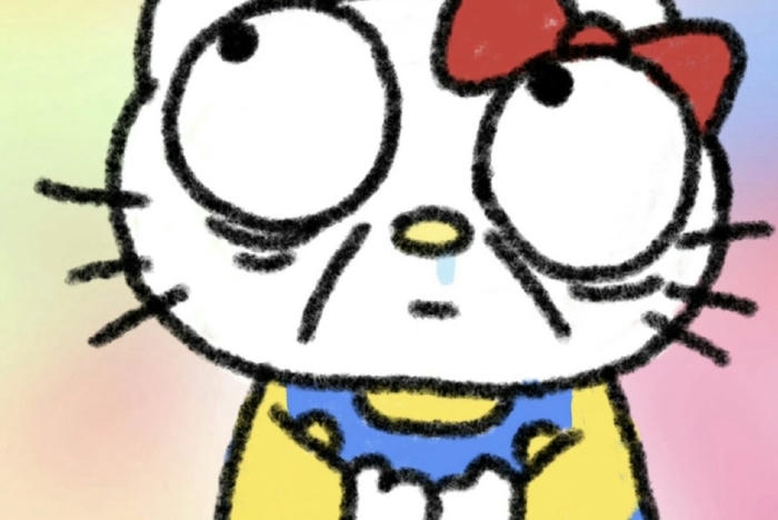 Meme hello kitty bựa mặn mòi