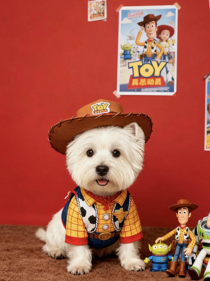 ảnh avatar con chó lông trắng đáng yêu