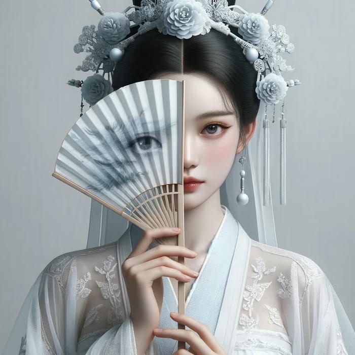 ảnh avatar nữ che mặt phong cách nhẹ nhàng