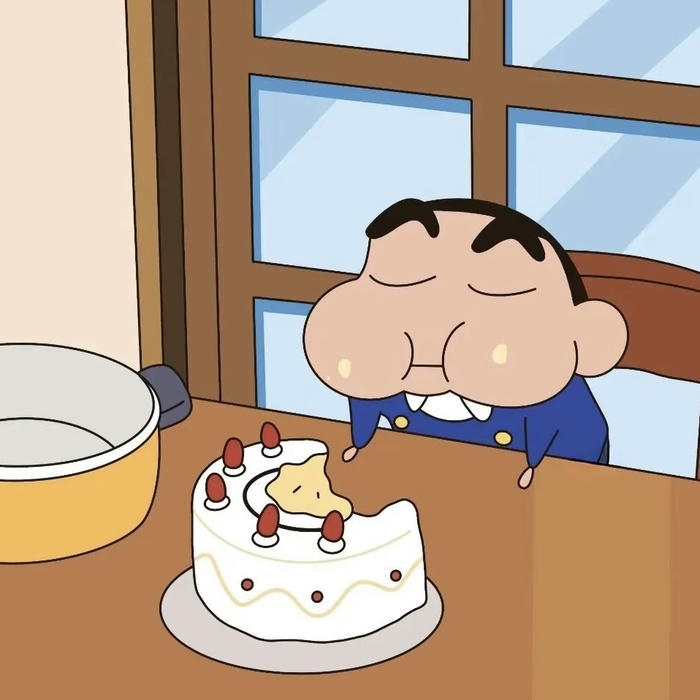 ảnh avatar shin cậu bé bút chì ăn ngon miệng