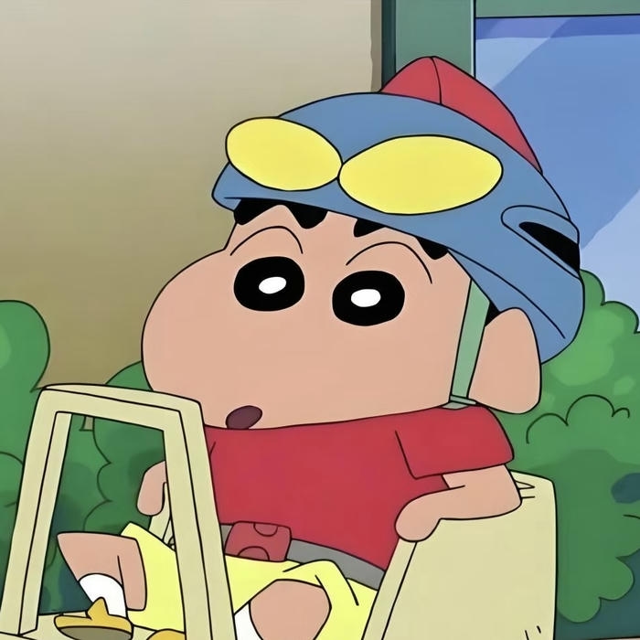 ảnh avatar shin cậu bé bút chì mặt phúng phính đáng yêu