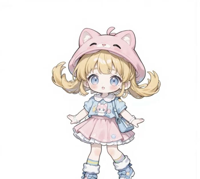 ảnh chibi nữ phong cách mộng mơ