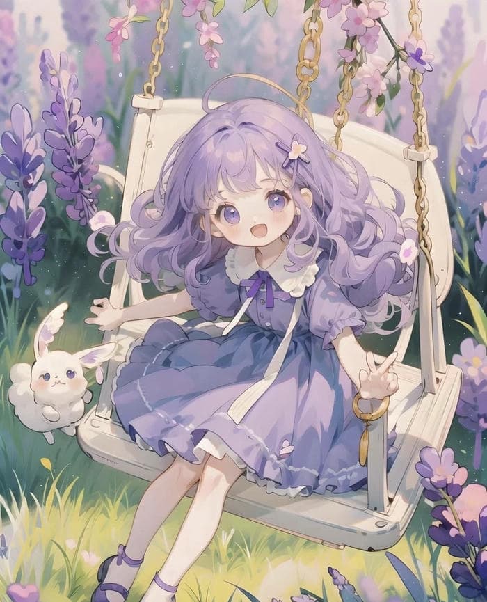 ảnh chibi nữ xinh xắn đáng yêu