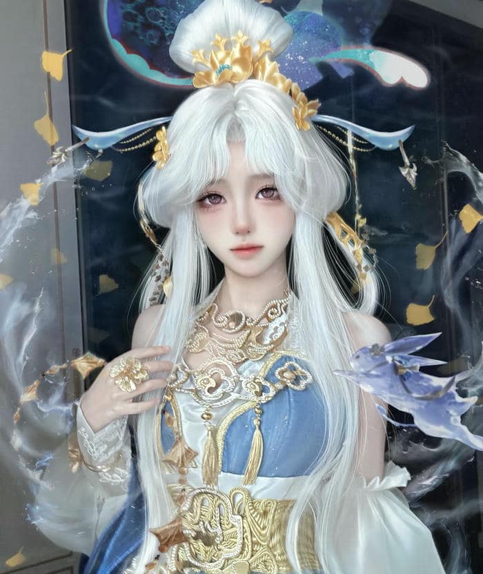 ảnh cute hóa thân