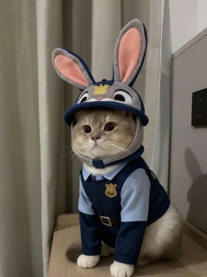 ảnh đại diện mèo vô tri mặt không cảm xúc