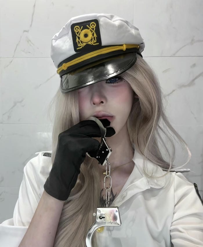 ảnh đẹp cosplay cảnh sát