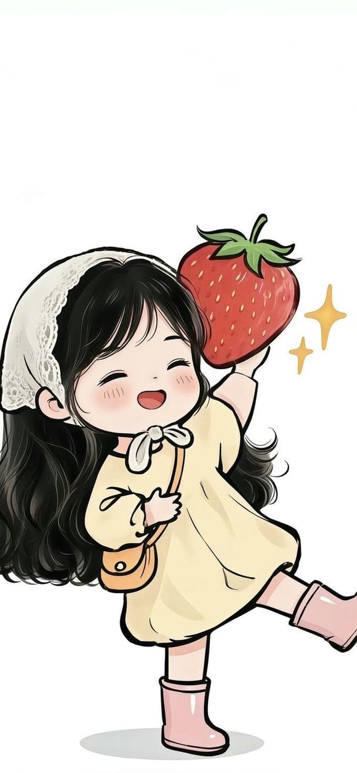 ảnh nền chibi đáng yêu