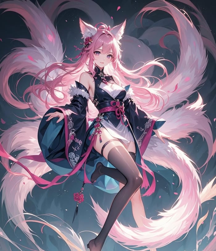 anime female character art