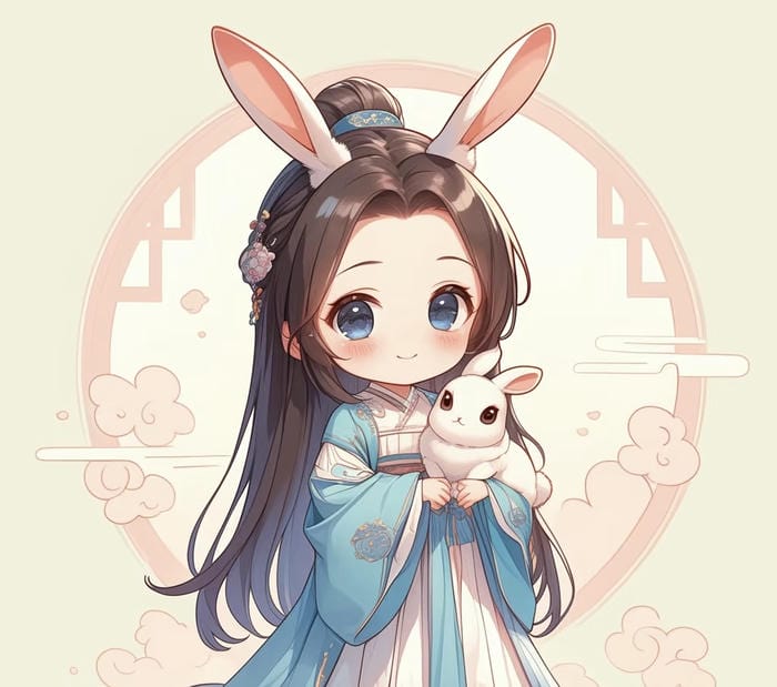 anime nữ chibi cute nữ tính
