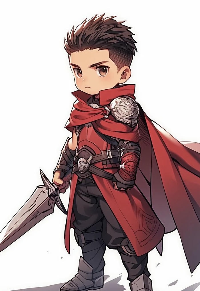 avatar chibi boy ngầu