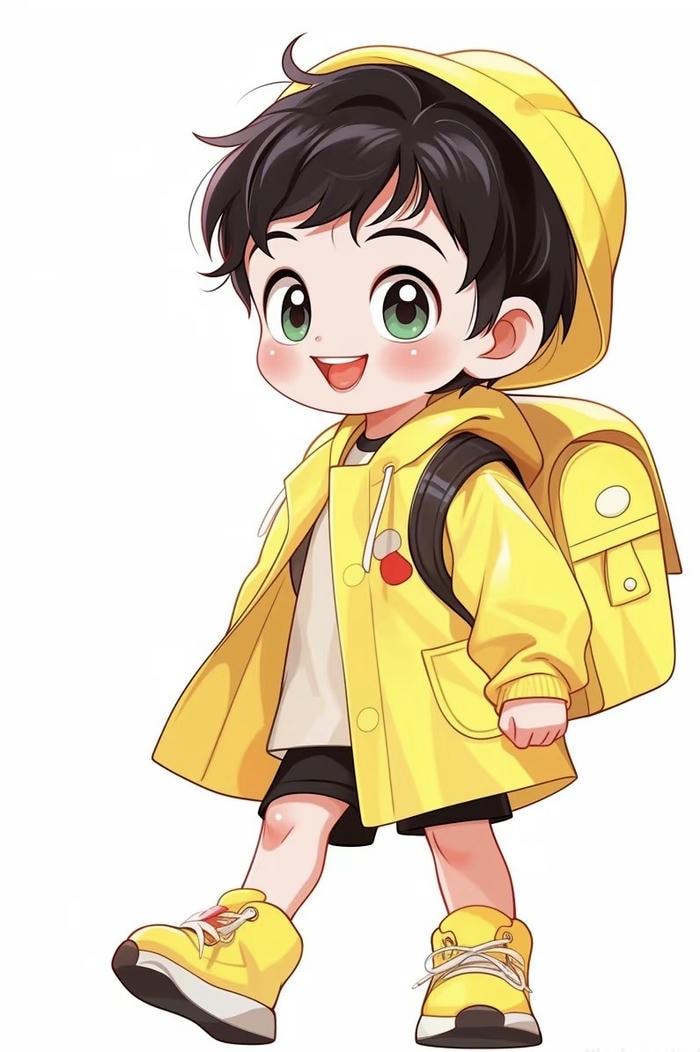 avatar chibi học sinh cute