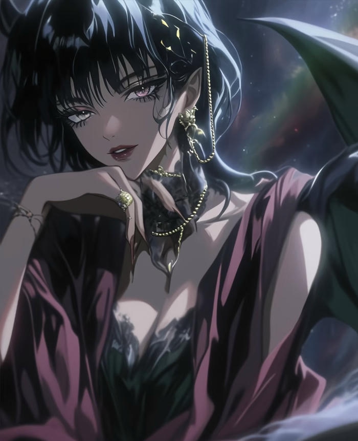 avatar cô gái anime