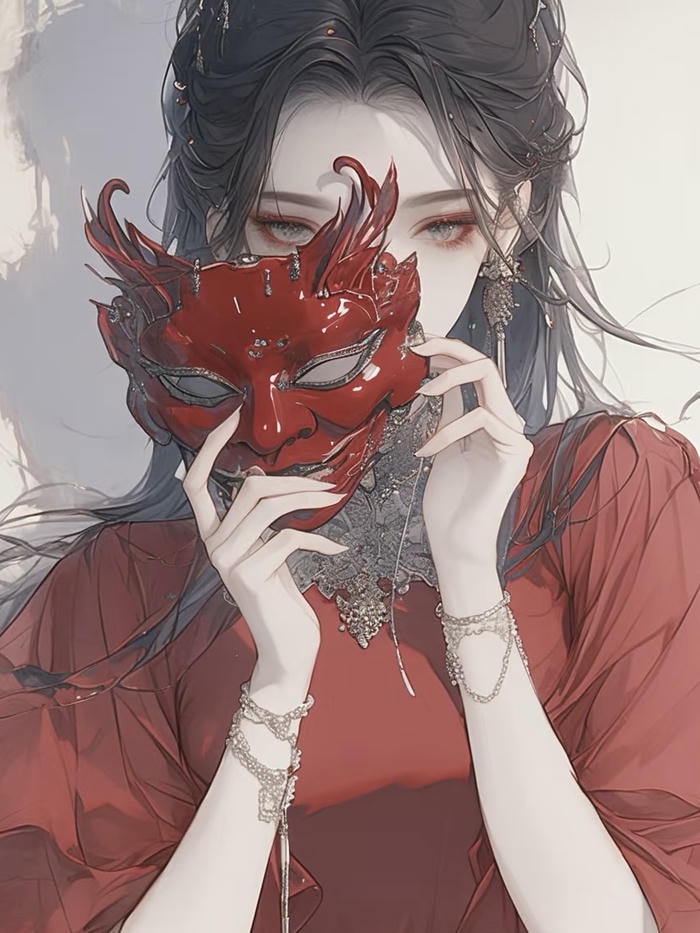 avatar nữ che mặt sức hút riêng