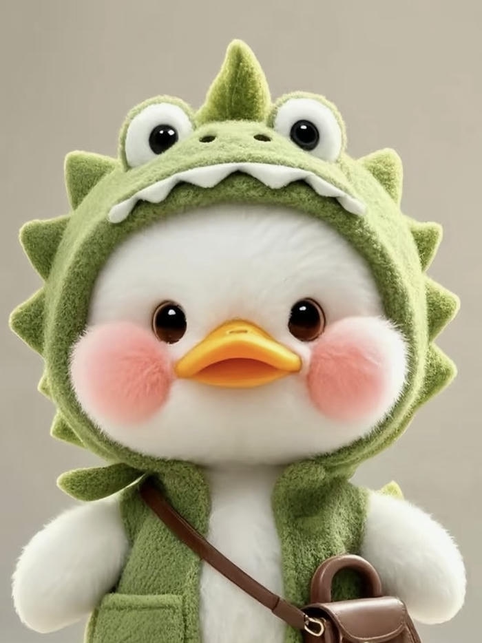 avatar vịt cute má phúng phính cực dễ thương
