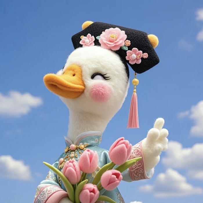 avatar vịt cute nữ tính dễ thương