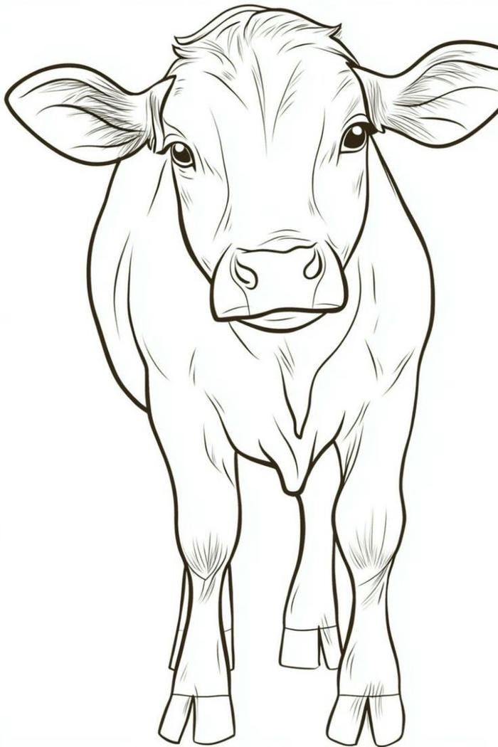 bản bò trắng đen giúp bé tô