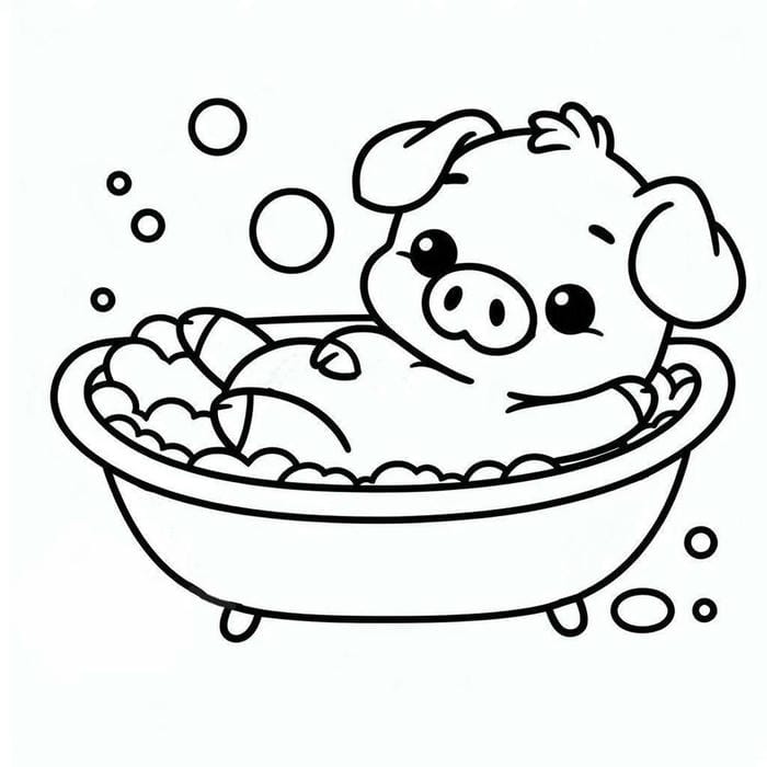 bản heo không màu luyện tô