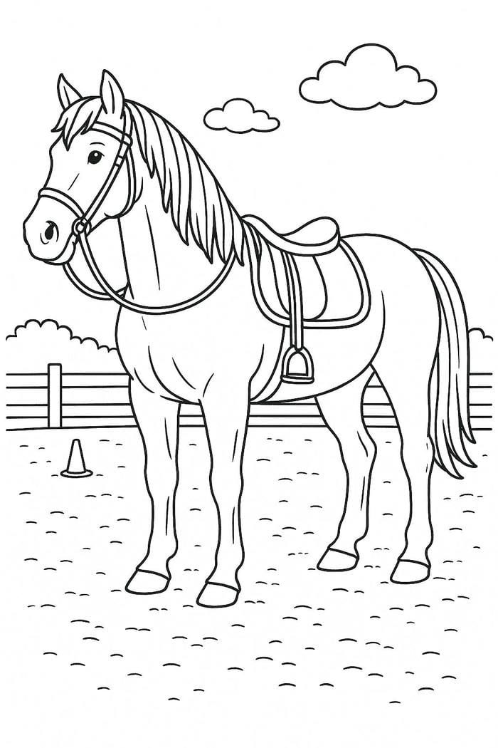 bản ngựa không màu luyện tô