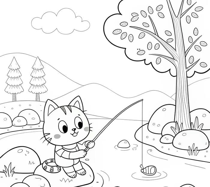 bản phác thảo mèo luyện tô